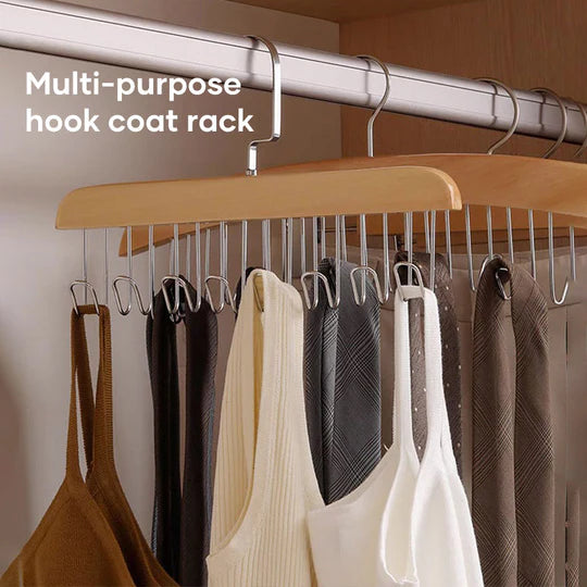 Anti Slip Multi Hook Coat Rack