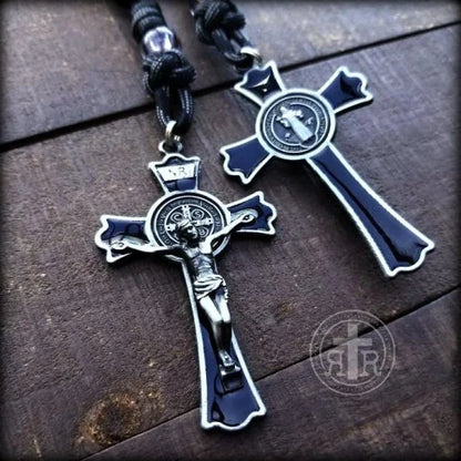 Black strong rosary-Combat rosary-Spiritual gift