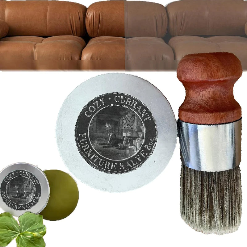 Wise Owl Furniture Salve & Brush