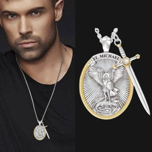 St.Michael Archangel Pendant (Necklace)