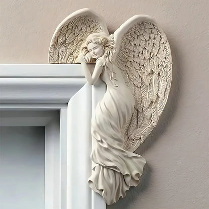 Door Frame Angel Wing Sculpture