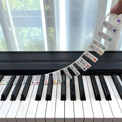 3 PCS Removable Piano Keyboard Note Labels(49% OFF)