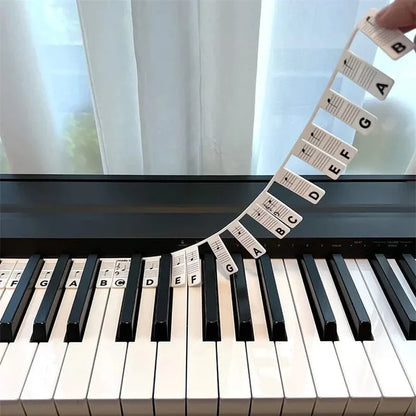 3 PCS Removable Piano Keyboard Note Labels(49% OFF)