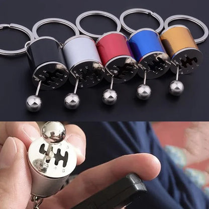 Six-speed Manual Transmission Gearbox Keychain