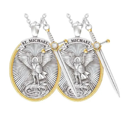 St.Michael Archangel Pendant (Necklace)