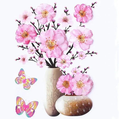 3D Vase Sticker